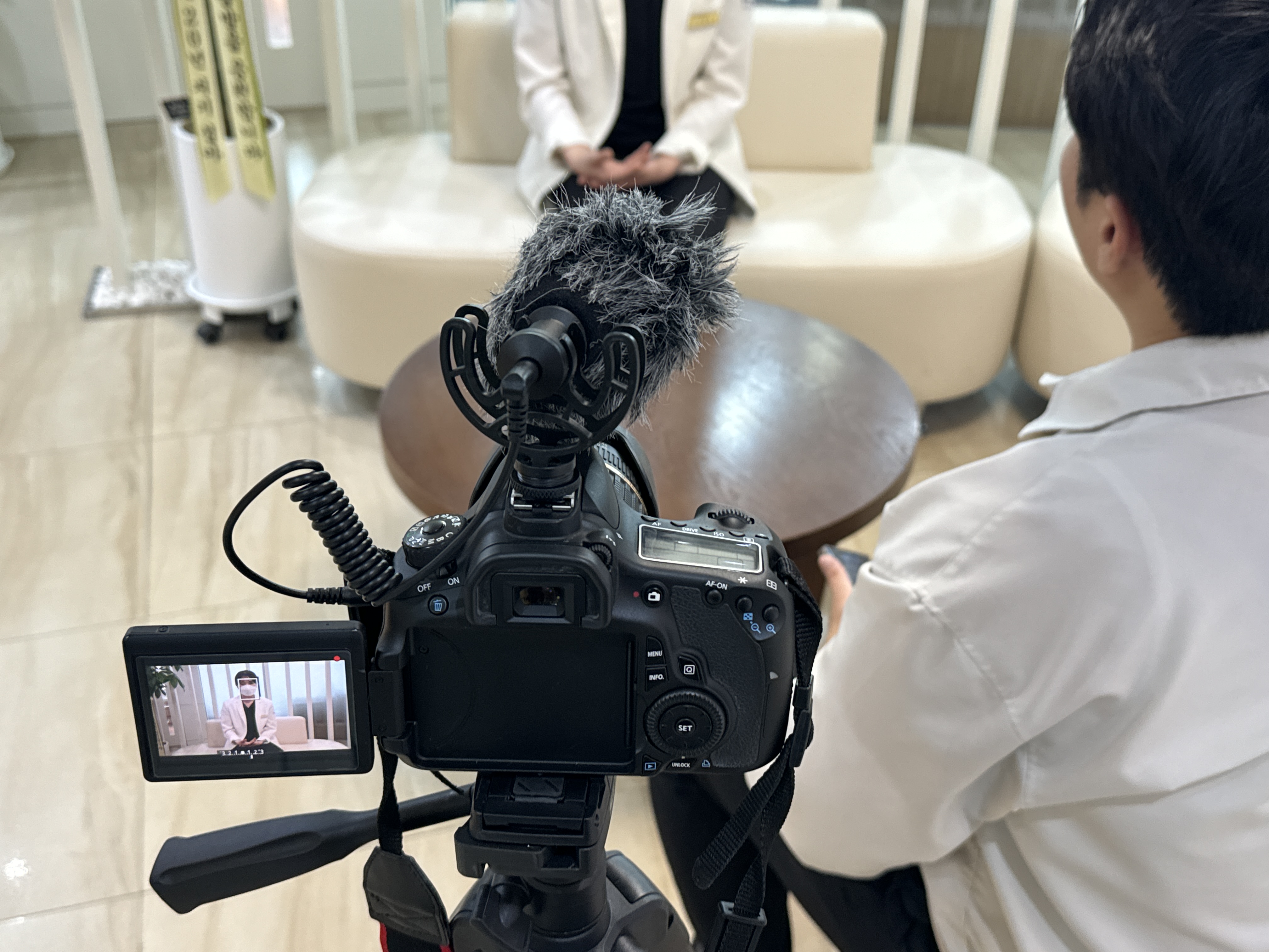 원장 인터뷰 촬영